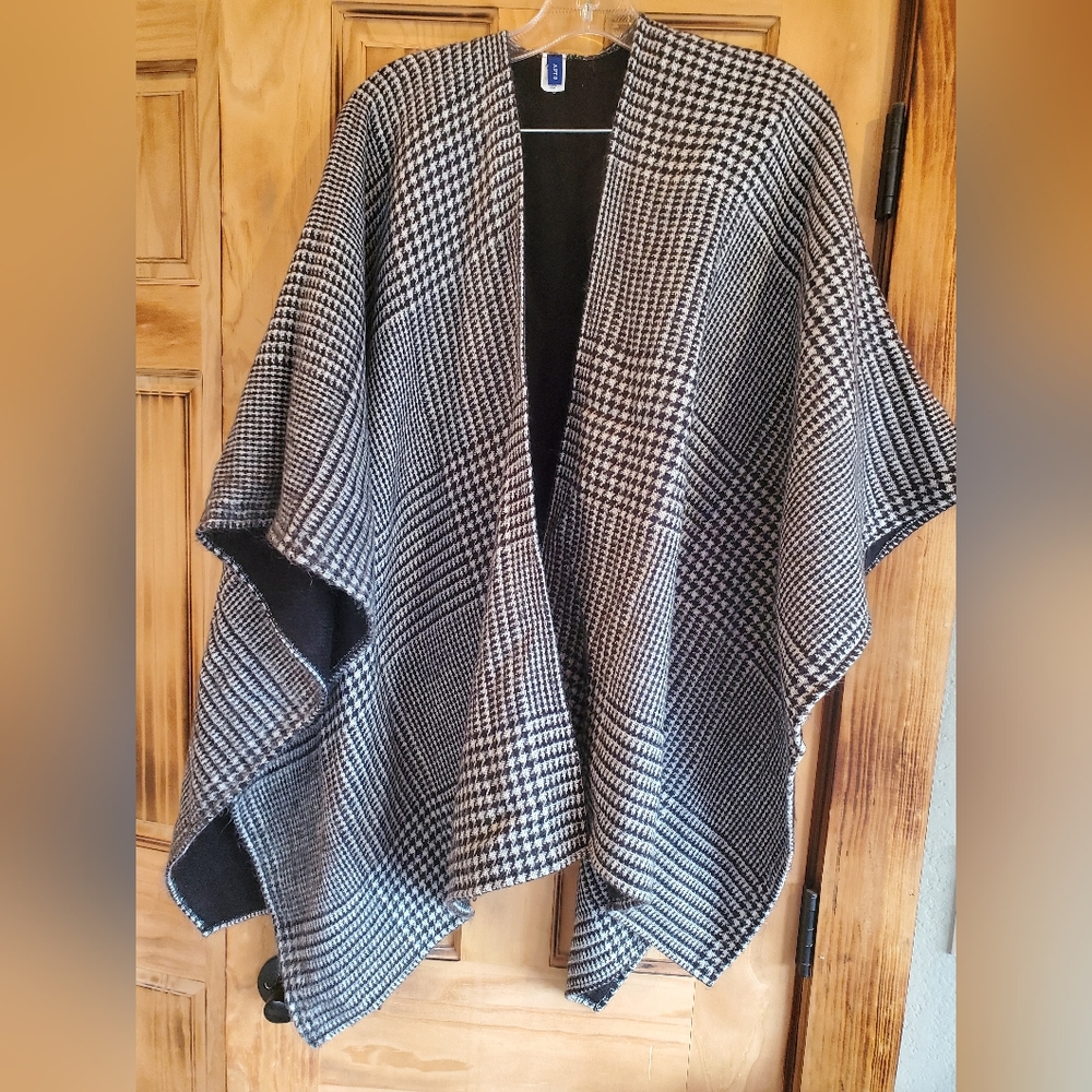 Womens Poncho Sweater